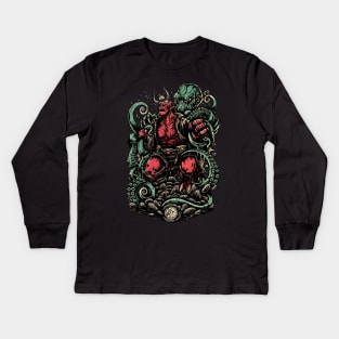 Hellboy Kids Long Sleeve T-Shirt